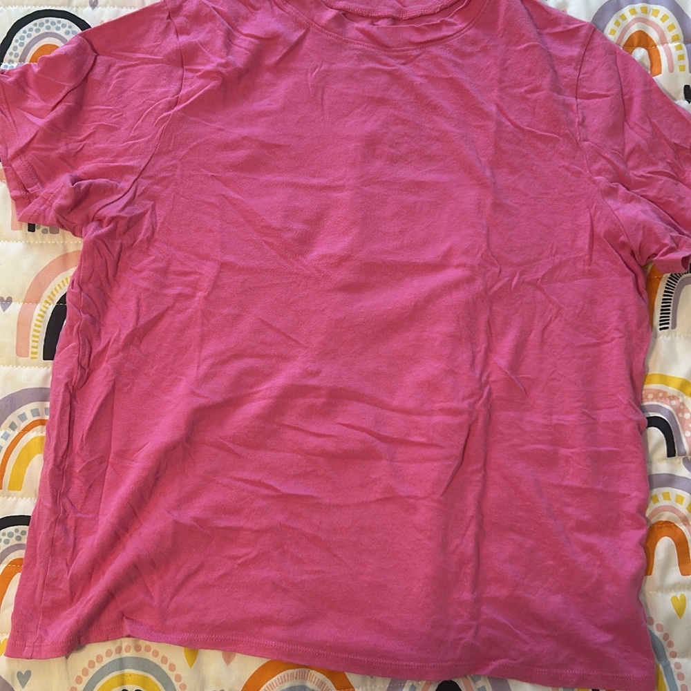 A New Day Pink Short Sleeve Tee